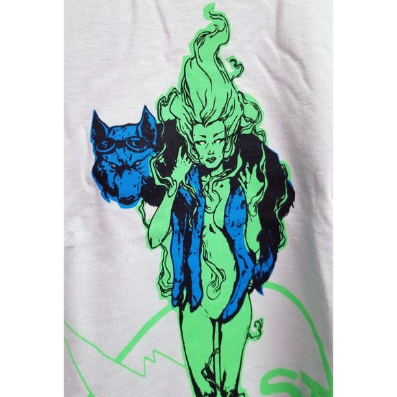 🆕️ Coast City Comicon 2012 EXCLUSIVE Dystopia T-Shirt - Picture 2 of 3